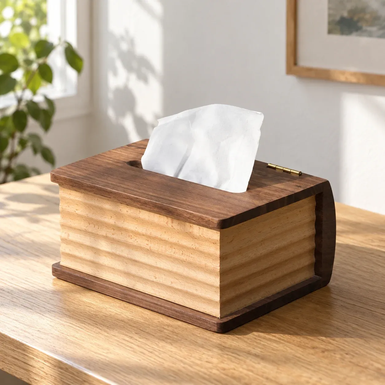 Beaumont Book Tissue Box complete product and original components