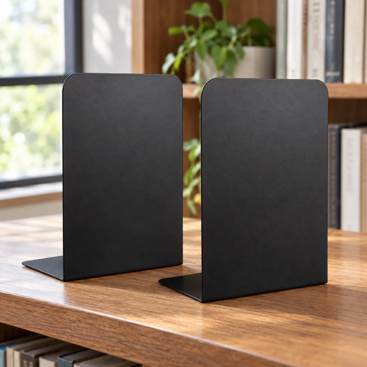 Axton Metal Bookends — complete item