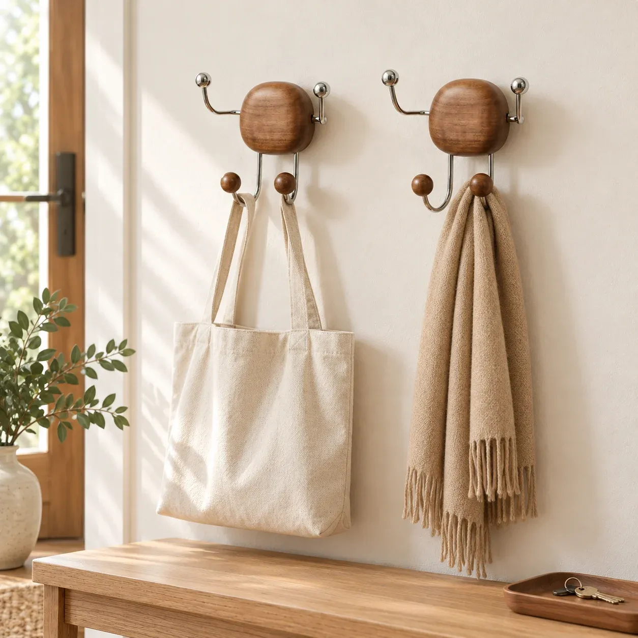 Hawthorn Hook Pair in everyday use