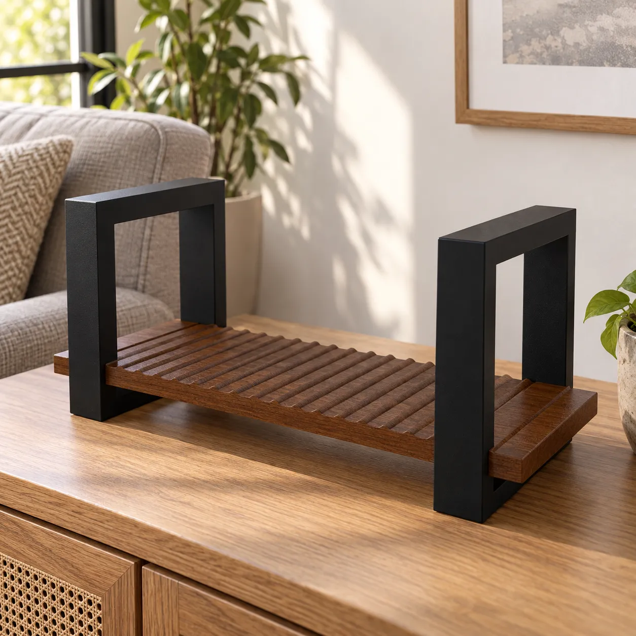Riven Magazine Rack — complete item
