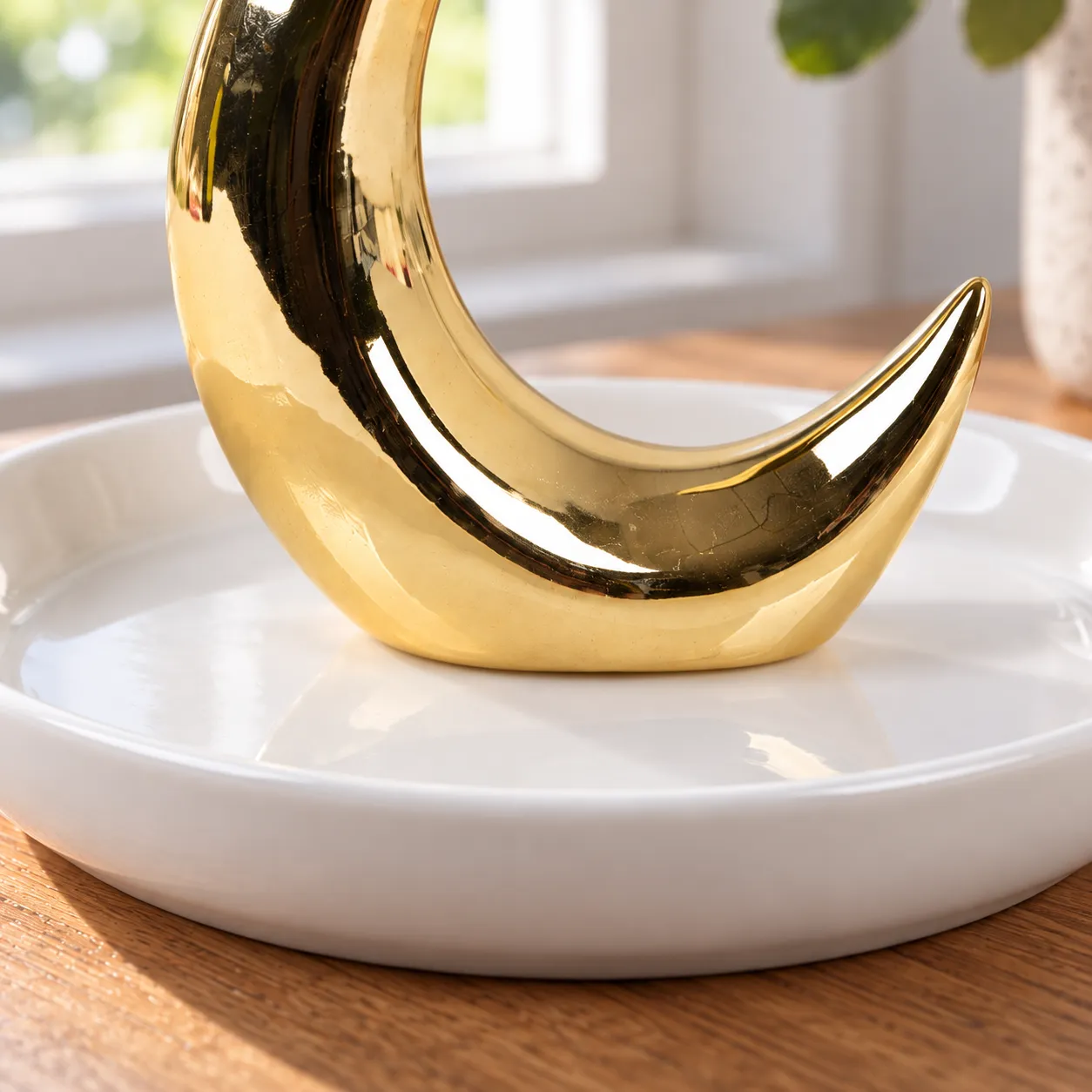 Selene Moon Ring Dish — construction detail